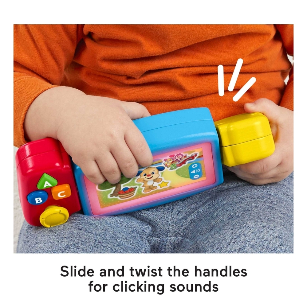 Fisher-Price Laugh & Learn Twist & Learn Gamer Pretend Video Game Learning Toy - Picture 6 of 8